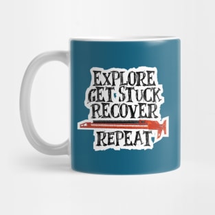 Explore, Get Stuck, Recover, Repeat Mug